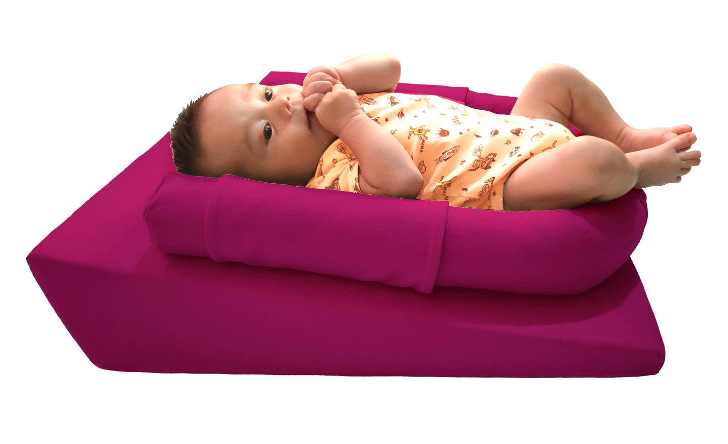 Cojin Antirreflujo Ergonómico Colchón Almohada Bebé Cuna Soporte