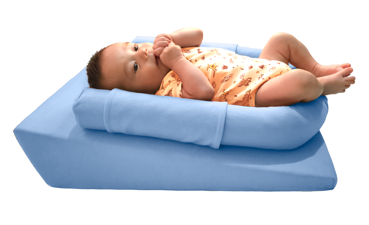 Cojin Antirreflujo Ergonómico Colchón Almohada Bebé Cuna Soporte