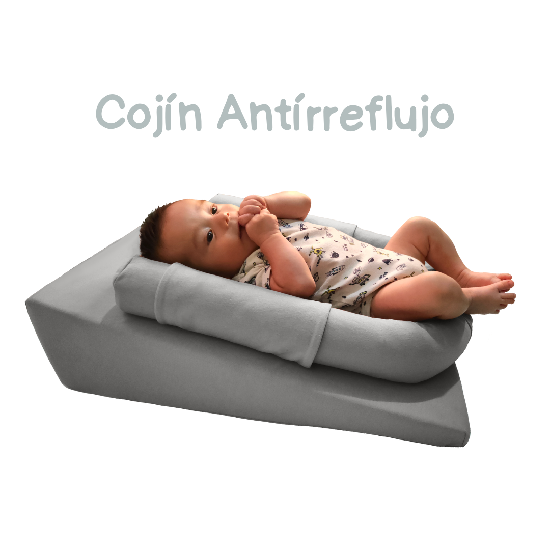 Cojin Antirreflujo Ergonómico Colchón Almohada Bebé Cuna Soporte