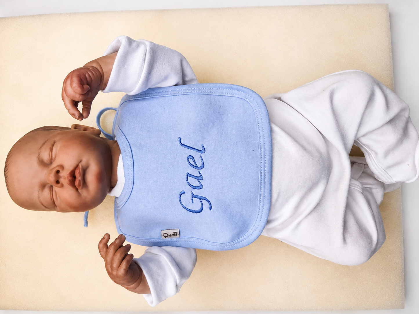 Babero Personalizado Chico para Bebé Set 6 Pz