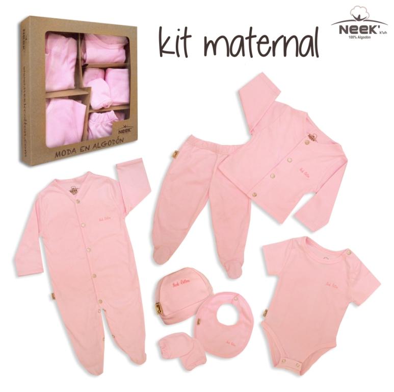 Kit Maternal  8 Pzs Personalizado Salir Del Hospital Algodón