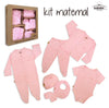 Kit Maternal  8 Pzs Personalizado Salir Del Hospital Algodón