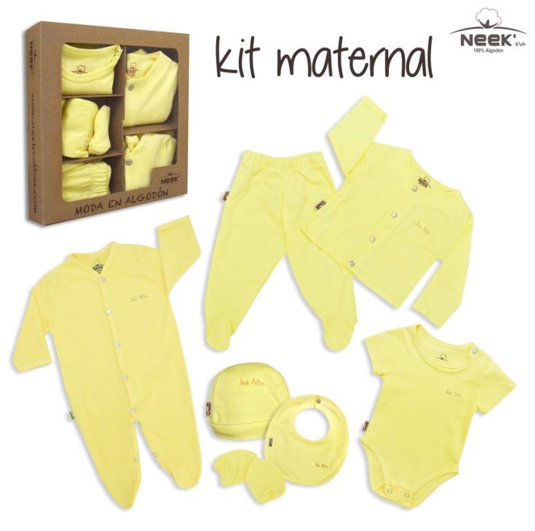 Kit Maternal  8 Pzs Personalizado Salir Del Hospital Algodón